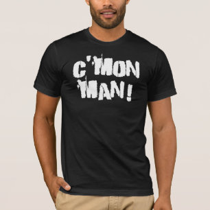 Camiseta ¡C'mon hombre!  Blanco