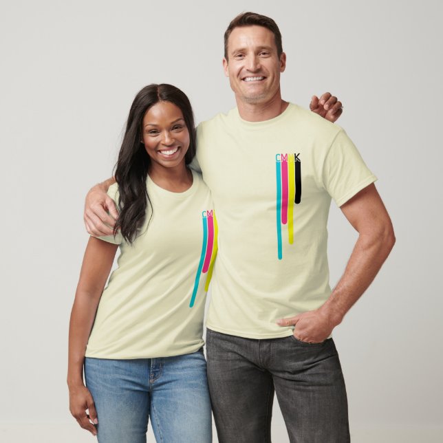 Camiseta CMYK Colors shirt (Unisexo)