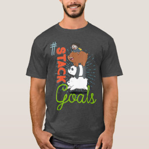 Camiseta CN We Bare Bears This My Squad Patch Graphic