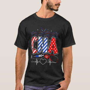 Camiseta Cna 4 De Julio Bandera Americana Patriótica Usa St