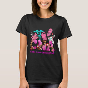 Camiseta Cna Cinta rosa Cinta Cinta Cinta Cáncer de Mama Gu