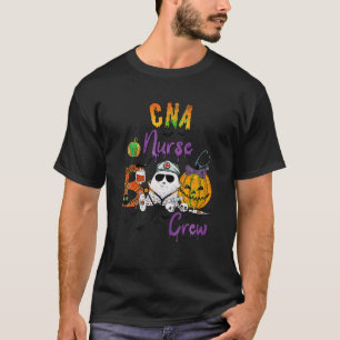 Camiseta CNA Enfermera Boo Crew Funny Bat Boo Crew Nurs