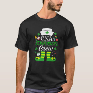 Camiseta CNA Patricks Nurs Crew St Patrick Day Leprechaun
