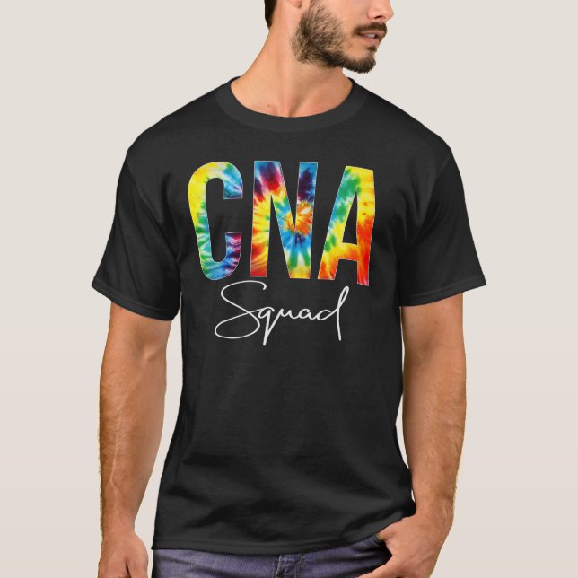 Camiseta CNA Squad Appreciation Day Tie Dye For Women For W (Anverso)