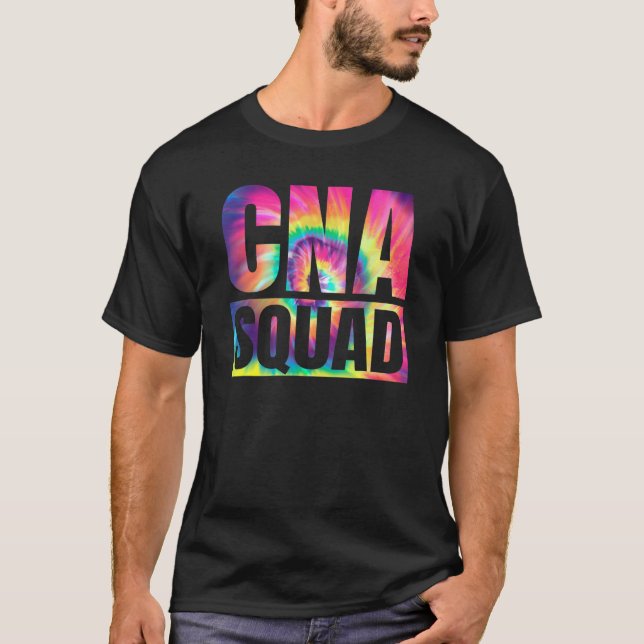 Camiseta Cna Squad Certified Enfermería Assistant Squad Cna (Anverso)
