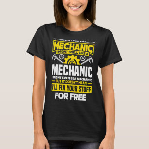 Camiseta Cnc Machinist Machining Podría Parecer Un Mechán