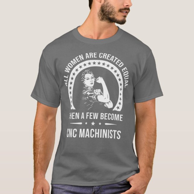 Camiseta Cnc Machinist s for Women  Cnc Machinist (Anverso)