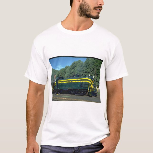 Camiseta CNJ Alco RS-3 #1554, classic_Trains (Anverso)