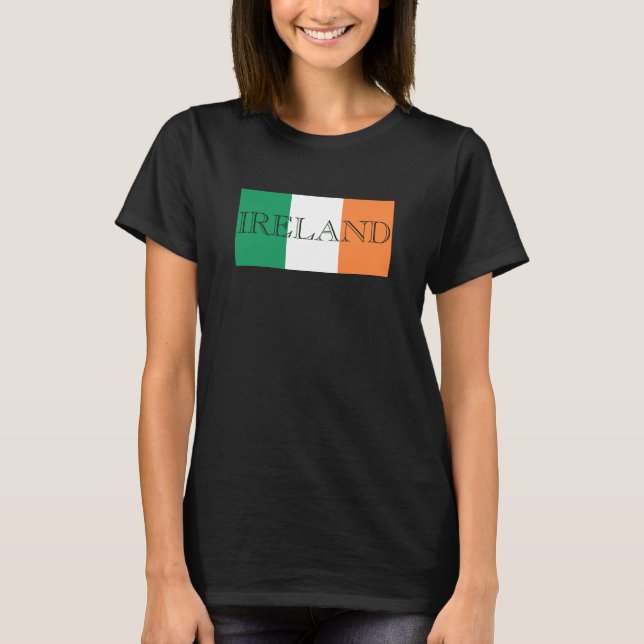 Camiseta Cnt irlandés de bandera irlandesa (Anverso)