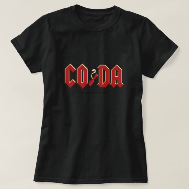 Camiseta CO/DA (Diseño del anverso)