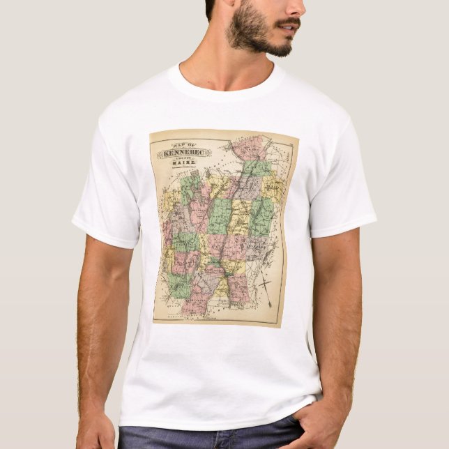 Camiseta Co Kennebec, Maine (Anverso)