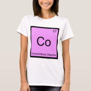 Camiseta Co - Objeción Consciente Elemento Químico Tee