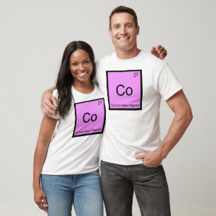 Camiseta Co - Objetivo Consciente Elemento Químico Tee
