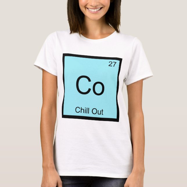 Camiseta Co - Relájate con el Símbolo del Elemento (Anverso)