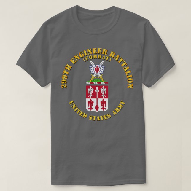 Camiseta COA 299º Batallón de Ingenieros (Diseño del anverso)