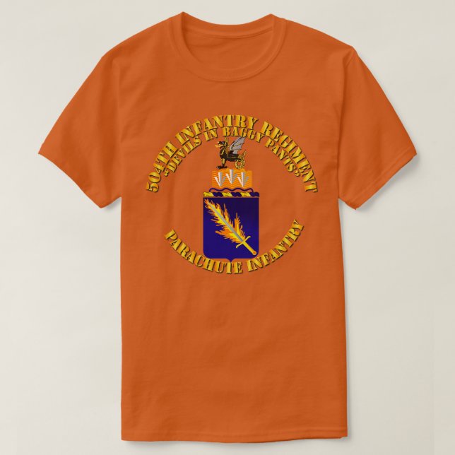 Camiseta COA 504º Regimiento de Infantería (Diseño del anverso)