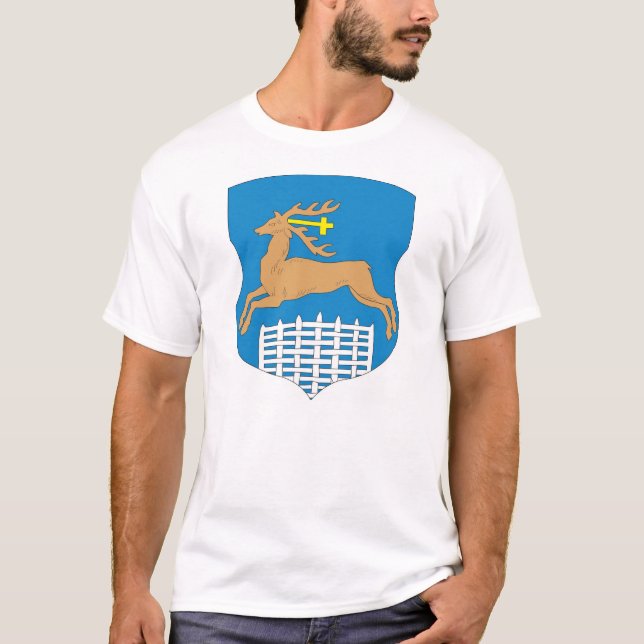 Camiseta COA de la ciudad de Grodno, Bielorrusia (Anverso)