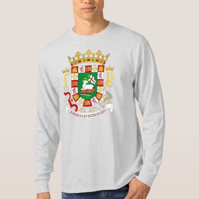 Camiseta COA de Puerto Rico (Anverso)