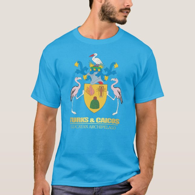 Camiseta COA de Turcas y Caicos (Anverso)