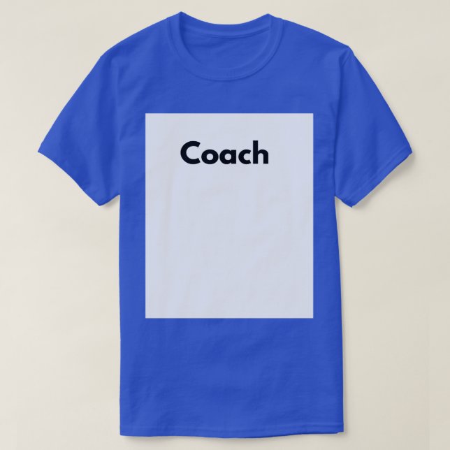 Camiseta Coach 39 (Diseño del anverso)