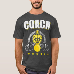 Camiseta Coach Bodybuilding Halterofilia Premium