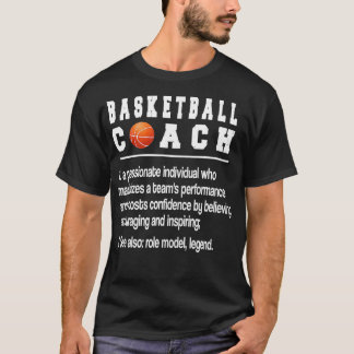 Camiseta Coach de baloncesto Definición Coaching de balonce