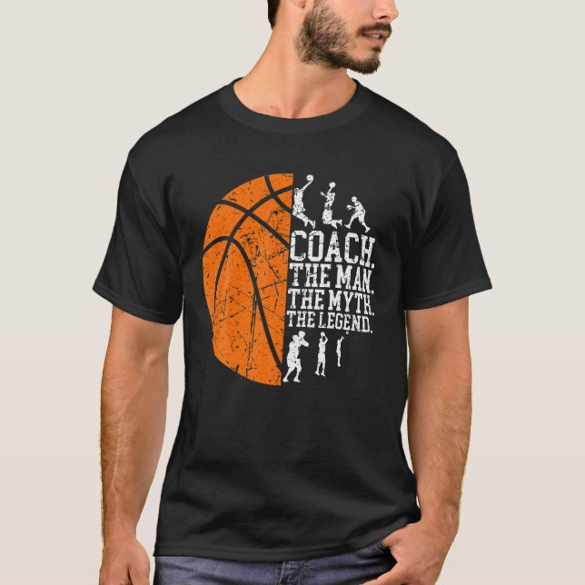 Camiseta Coach Definition T Coach Tee Para Hombres Basketba (Anverso)