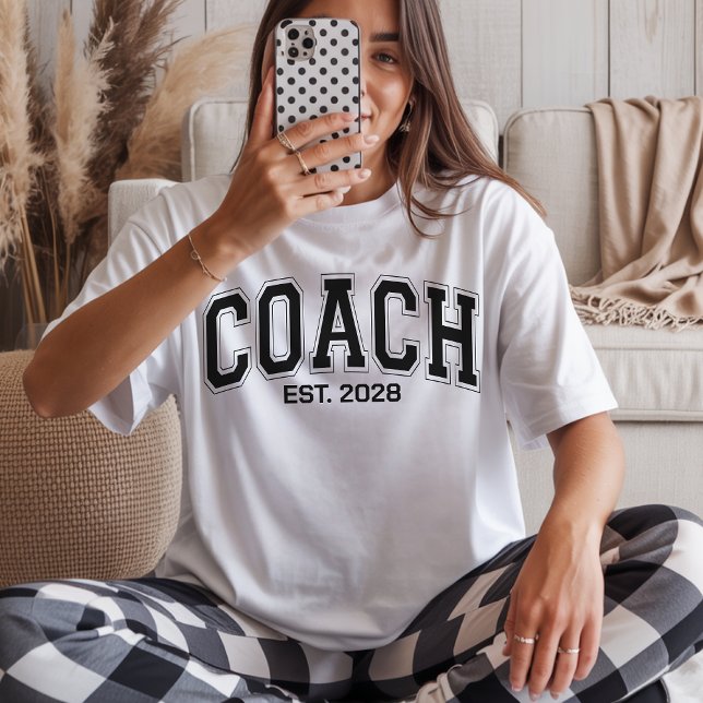 Camiseta Coach Game Day – Regalo Personalizado par (coach t-shirt, personalized coach shirt, cheer coach gift, game day shirt, coach appreciation gift,)