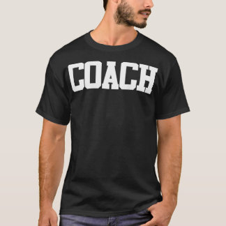 Camiseta Coach On Back SoftBall Fun Team Coaching Gift