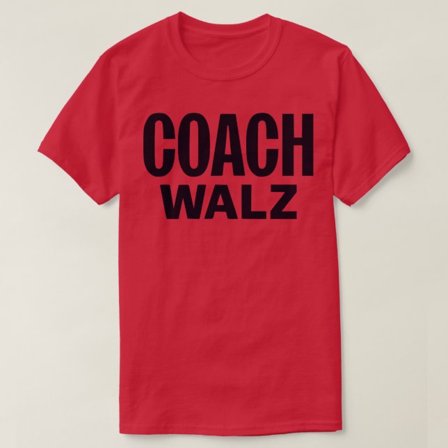 CAMISETA COACH TIM WALZ 2024 (Diseño del anverso)