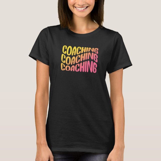 Camiseta Coaching Trainer Mentor Mindset Influencer Conteni (Anverso)