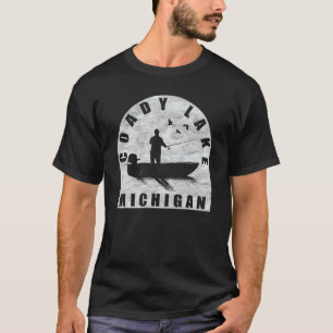 Camiseta Coady Lake Fishing Michigan