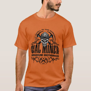Camiseta COAL MINER fraternidad subterránea