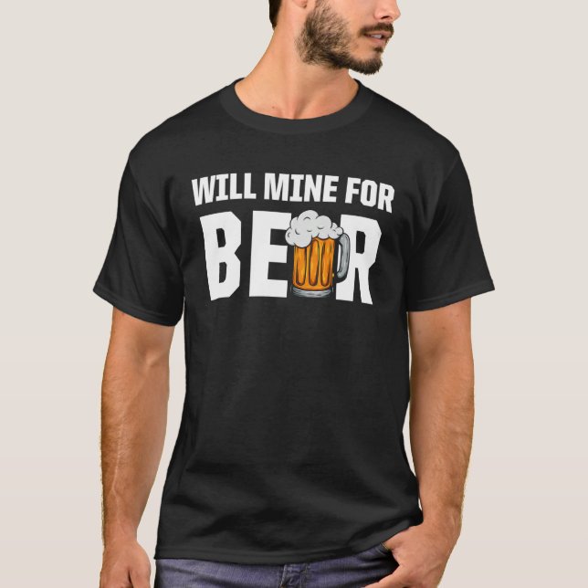 Camiseta Coal Miner Mining Mine Worker 2 (Anverso)