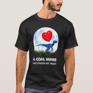 Camiseta Coal Miner t rex Dinosaur Humor