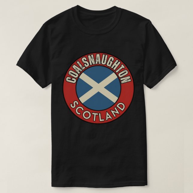 Camiseta Coalsnaughton, Escocia (Diseño del anverso)