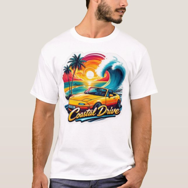 Camiseta Coastal Drive  (Anverso)