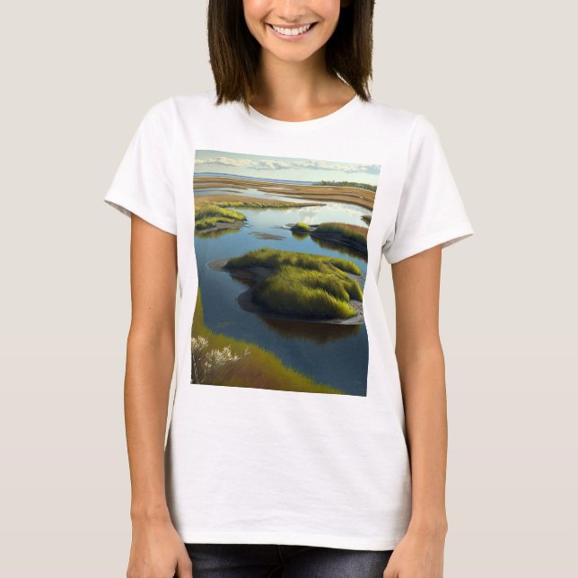 Camiseta Coastal Tranquility (Anverso)