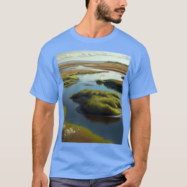 Camiseta Coastal Tranquility (Anverso)
