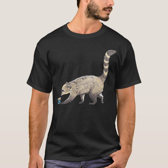 Camiseta Coati - Serie Animal (Anverso)
