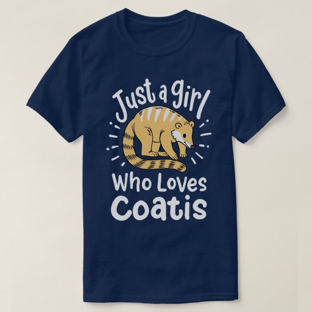 Camiseta Coatis Coati Lover (Diseño del anverso)