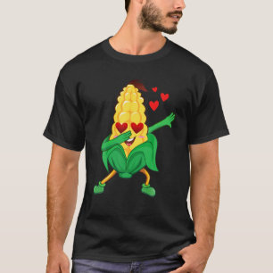 Camiseta Cob De Maíz Dabbing Cob De Granjero Gracioso De Ma