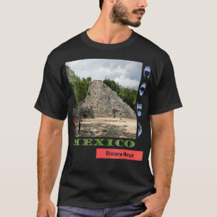 Camiseta Coba México Ruinas Mayas Viajan en souvenirs Phot