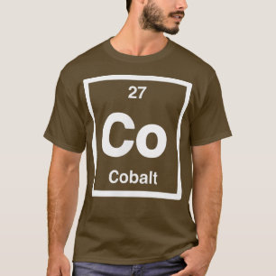 Camiseta Cobalto - Tabla coperiódica de elementos - Ciencia