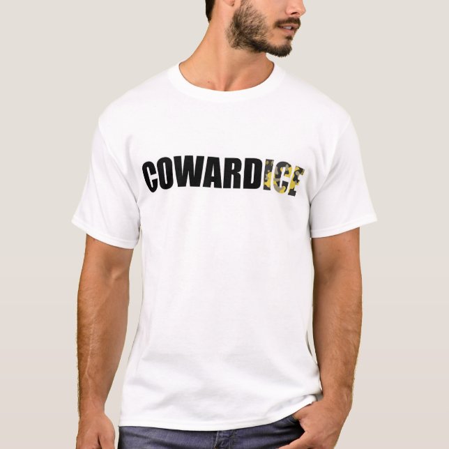 CAMISETA COBARDE-ICE (Anverso)