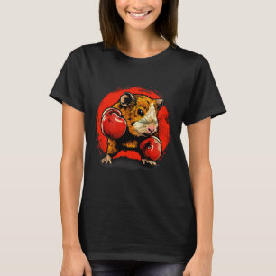 Camiseta Cobaya Boxeando Con Guantes De Boxeo Kickboxing Fu
