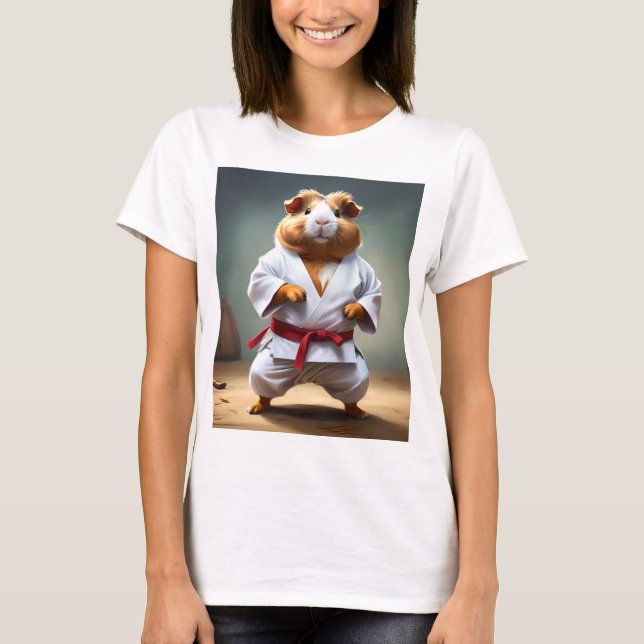 Camiseta Cobaya de Karate Damas (Anverso)