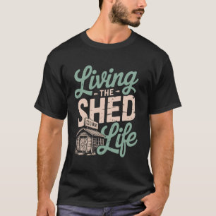 Camiseta Cobertizo divertido barra constructor jardín pub v