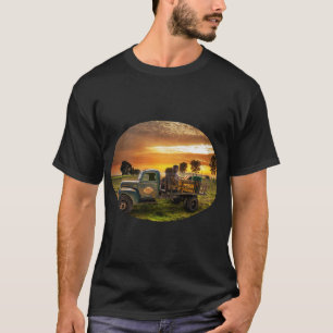 Camiseta Cobertura antigua en el campo