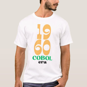 Camiseta Cobol 1960 Era El Nacimiento del Código Legacy